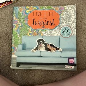 Live to the furriest activity book